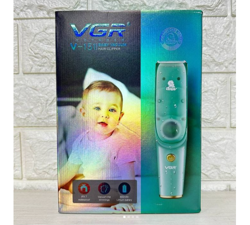 151 Машинка для стрижки волосся VGR V-151 дитяча Hair clippers V-151 (40)