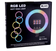 Кільцева LED лампа RGB MJ45 45cm 5739 (10)