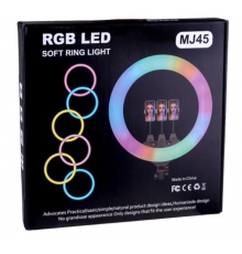 Кільцева LED лампа RGB MJ45 45cm 5739 (10)