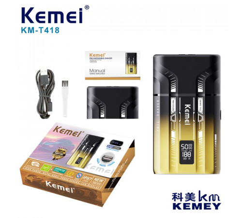 Kemei  418-  Электро Бритва   Шейвер     KM-T418   (40)