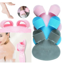 Силіконова щітка для душу * МЕГА МЕГА Чистюля * LY-438 (40)