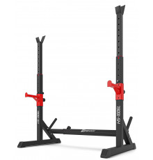 Стойки для штанги HS-1006L Черный/красный