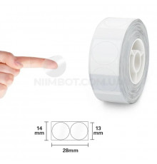 Етикетки NIIMBOT TT14*28-220 Round Transparent For D11/D110/D101/H1S (A2G88778901) (A2G88778901)