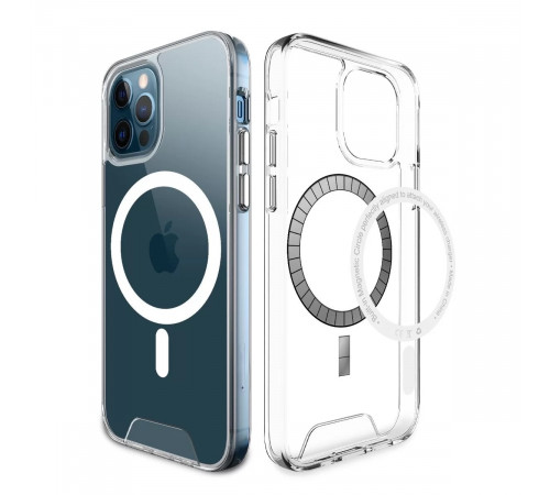 Чохол для смартфона Space Magnetic for Apple iPhone 14 Transparent (SpaceMAG14Clear)