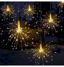 4546-код 2025год Підвісний Фейєверк 3M*0.3M БІЛИЙ  82-20 (50)