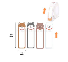 Етикетки NIIMBOT T14*50-130 PUPPY B Color For D11/D110/D101/H1S (A2A68001101) (A2A68001101)