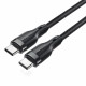 Кабель ACEFAST C8-03 USB-C to USB-C charging data cable Black (6974316282716)