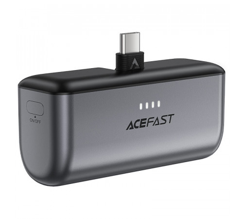 Зовнішній акумулятор ACEFAST M9-5000 PD20W capsule power bank Black (6974316283201)