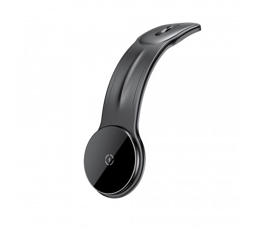 Автотримач для телефона з БЗП ACEFAST D21 Velcro in-car wireless charging holder Black (6974316282907)