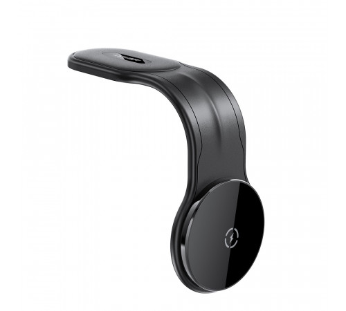 Автотримач для телефона з БЗП ACEFAST D21 Velcro in-car wireless charging holder Black (6974316282907)
