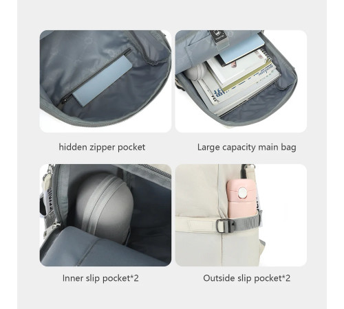 Рюкзак Tigernu T-B9511 15" Black (T-B9511B)