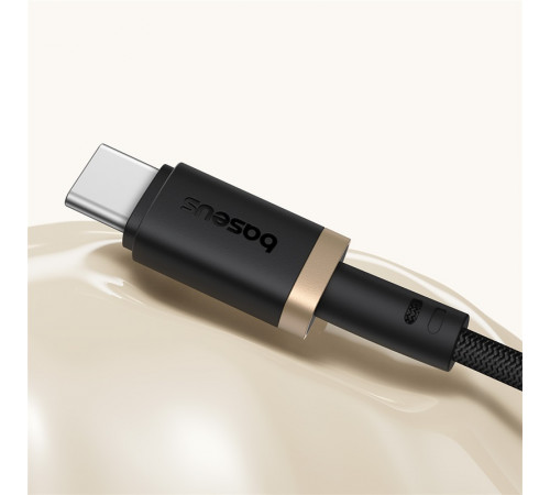 Кабель Baseus Dura Series Fast Charging Cable USB to Type-C 60W 2m Gold+Black (P10377802U01-02)