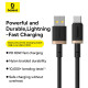 Кабель Baseus Dura Series Fast Charging Cable USB to Type-C 60W 2m Gold+Black (P10377802U01-02)