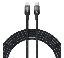 Кабель Baseus Discolor Series Fast Charging Cable USB-C to USB-C 100W 1m Cluster Black (P10374902111-00)