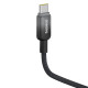 Кабель Baseus Discolor Series Fast Charging Cable USB-C to USB-C 100W 1m Cluster Black (P10374902111-00)