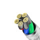 Кабель Baseus Dynamic Series Fast Charging Data Cable Type-C to iP 20W 2m White (CALD000102)