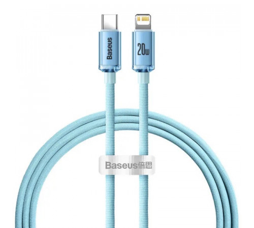Кабель Baseus Gem Fast-Charging Data Cable USB-C to iP 20W 1m Galaxy Blue (P10373001311-00)