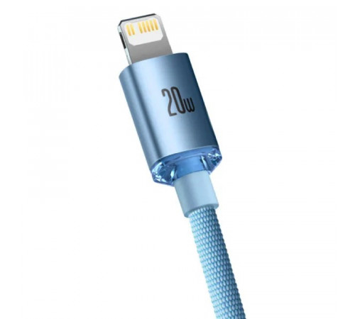Кабель Baseus Gem Fast-Charging Data Cable USB-C to iP 20W 1m Galaxy Blue (P10373001311-00)