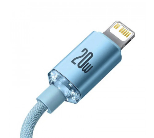 Кабель Baseus Gem Fast-Charging Data Cable USB-C to iP 20W 2m Galaxy Blue (P10373001311-01)