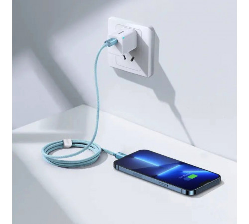 Кабель Baseus Gem Fast-Charging Data Cable USB-C to iP 20W 2m Galaxy Blue (P10373001311-01)