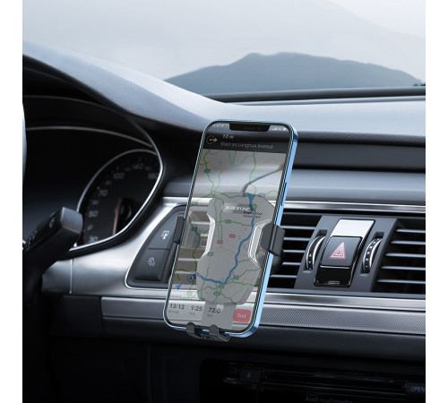 Автотримач для телефона BOROFONE BH55 Fenix air outlet gravity holder (6974443380552)