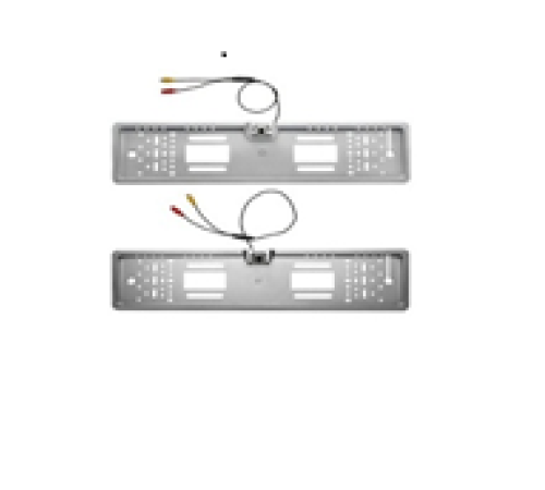 Авторамка с камерой заднего вида  C 16 LED SILVER