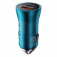 Автомобільний зарядний пристрій Baseus Golden Contactor Max Dual Fast Charger Car Charger U+C 60W Blue (CGJM000103)