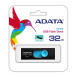 Флеш-накопичувач ADATA USB 3.2 AUV 320 32Gb Black/Blue (AUV320-32G-RBKBL)