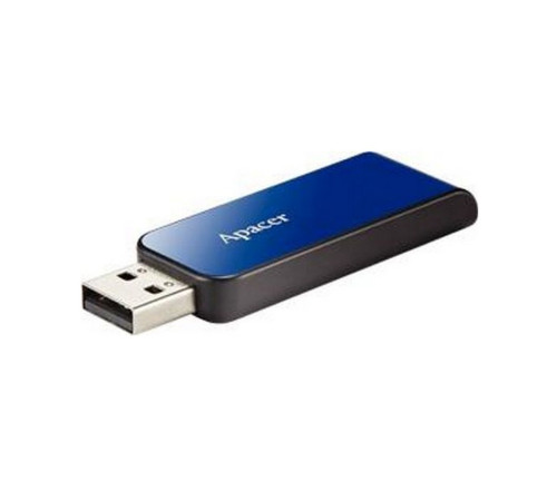 Флеш-накопичувач Apacer USB 2.0 AH334 64Gb Blue (AP64GAH334U-1)