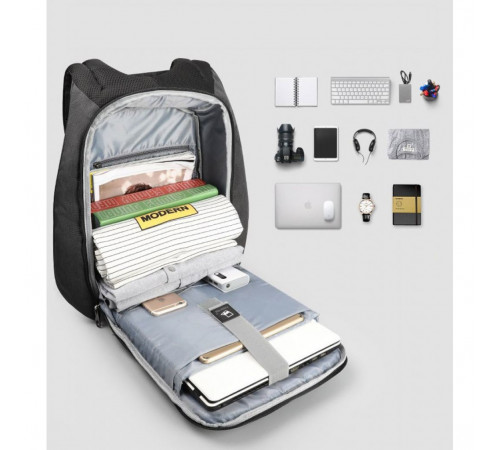 Рюкзак Tigernu T-B3615B 15.6" Black (T-B3615B)