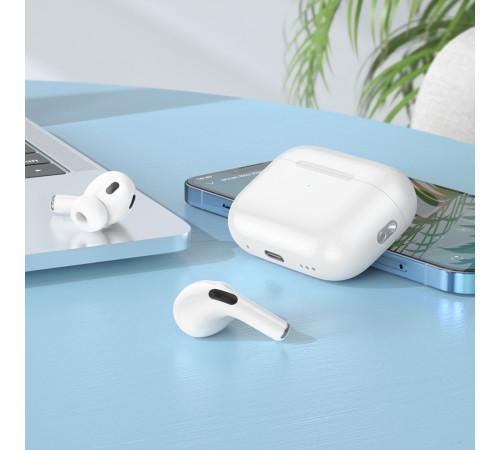 Бездротові навушники TWS HOCO EW63, ANC, White (6942007618663)