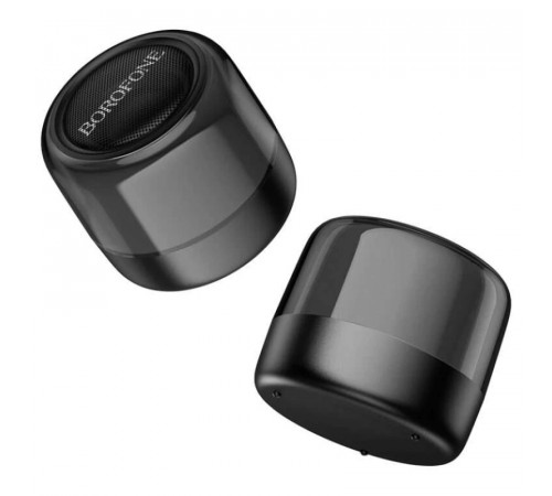 Портативна колонка BOROFONE BP12 Colorful BT wired 2-in-1 computer speaker, 5W*2, Black (6974443387179)