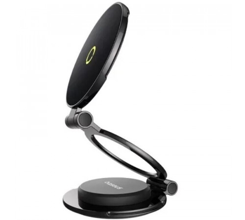 Автотримач для телефона Baseus MagPro Series II Magnetic Car Mount Stick-on Version Cosmic Black (C40172900121-00)