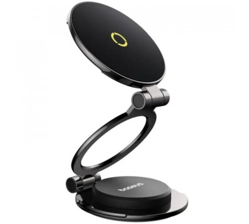 Автотримач для телефона Baseus MagPro Series II Magnetic Car Mount Stick-on Version Cosmic Black (C40172900121-00)