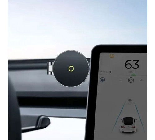 Автотримач для телефона Baseus MagPro Series II Magnetic Car Mount Stick-on Version Cosmic Black (C40172900121-00)