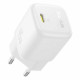 Мережевий зарядний пристрій Baseus PicoGo GaN Fast Charger 1C 45W EU Moon White (P10176800213-00)