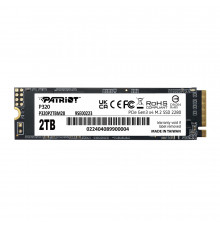 Накопичувач SSD M.2 Patriot P320 2TB NVMe 2280 Gen3.0 x4 3D TLC (P320P2TBM28)
