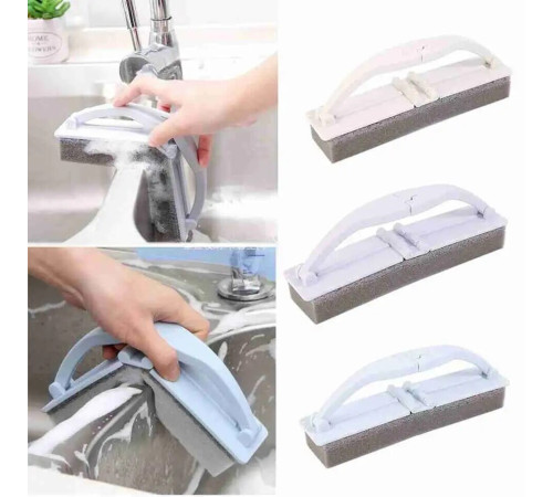 Губка Складная  для выжимания воды, щетка для чистки с ручкой WASHER 	534  (200)