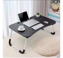 Портативный складной столик для ноутбука Memos DISK  Черный и бежевый  	536  (10)