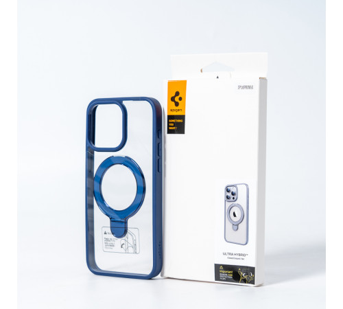 Чохол для смартфона Spigen AAA Magnetic Ring for Apple iPhone 15 Pro Max Blue (SPGMGRING15ProMaxBlue)