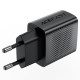Мережевий зарядний пристрій ACEFAST A90 QC18W GaN single USB-A charger (EU) Black (6974316283249)
