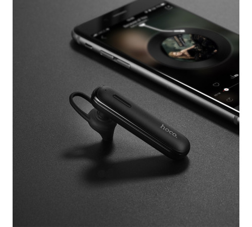 Bluetooth гарнітура HOCO E36 Free sound business wireless headset Black (6957531091516)