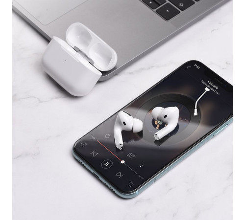 Бездротові навушники TWS HOCO EW05 Plus, ANC, White (6931474753908)