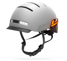 Захисний шолом Livall BH51M NEO (L) Sandstone Grey (57-61см), акустика, мікрофон, сигнали поворотів та стопів, додаток, пульт BR80, Bluetooth (LIV-T1V6MN-6310)