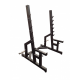 Скамья Black Rock + Стойки Black Rock + Металлическая штанга RN-Sport Quatro 105 кг