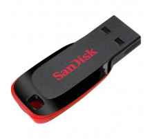Флеш-накопичувач SanDisk USB 2.0 Cruzer Blade 128Gb Black/Red (SDCZ50-128G-B35)