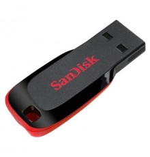 Флеш-накопичувач SanDisk USB 2.0 Cruzer Blade 128Gb Black/Red (SDCZ50-128G-B35)