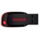 Флеш-накопичувач SanDisk USB 2.0 Cruzer Blade 128Gb Black/Red (SDCZ50-128G-B35)