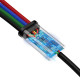 Кабель Baseus Fast 4-in-1 Cable For iP+Type-C(2)+Micro 3.5A 1.2m Black (CA1T4-B01)