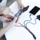 Кабель Baseus Fast 4-in-1 Cable For iP+Type-C(2)+Micro 3.5A 1.2m Black (CA1T4-B01)